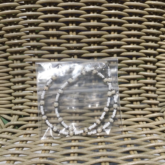 VSCO Seed Bead Necklace/Choker Lemon Sorbet - Picture 5 of 5